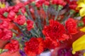 Colorful flowers, flower market Royalty Free Stock Photo