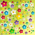 Abstract flower background