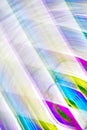 Colorful flowing chromatic holographic dynamic waves Royalty Free Stock Photo