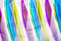 Colorful flowing chromatic holographic dynamic waves Royalty Free Stock Photo