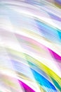 Colorful flowing chromatic holographic dynamic waves Royalty Free Stock Photo