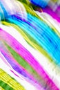 Colorful flowing chromatic holographic dynamic waves Royalty Free Stock Photo