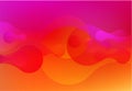 Colorful fluid background. Vector abstract minimalistic design.