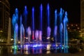 Colorful Fountain in Boston