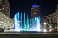 Colorful Fountain in Boston