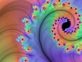 Colorful fractal