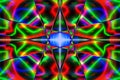 Colorful fractal with a star! For lovers of abstractions!