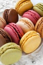 Colorful French Macarons