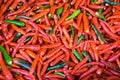 Colorful Fresh chilies