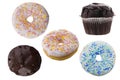 Colorful fresh doughnuts Royalty Free Stock Photo