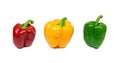 Colorful fresh peppers Royalty Free Stock Photo