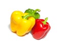 Colorful fresh peppers Royalty Free Stock Photo
