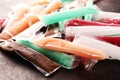 Colorful frozen fruit bar ice pops. Frozen Popsicles Royalty Free Stock Photo