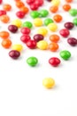 Colorful fruit candies Royalty Free Stock Photo