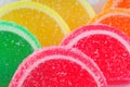 Colorful fruit jelly candies Royalty Free Stock Photo