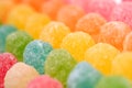 Colorful fruit jelly candy Royalty Free Stock Photo