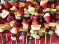 Colorful Fruit Kabobs