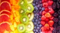 Colorful Fruit Medley Close-Up Royalty Free Stock Photo