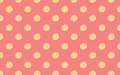 Colorful fruit pattern of fresh orange slices on a pink background Royalty Free Stock Photo