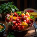 colorful fruit salad