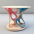 Colorful And Fun Zbrush Coffee Table With Organic Architecture Design