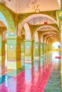 The colorful gallery of Su Taung Pyae Pagoda, Mandalay, Myanmar