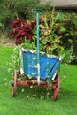 Colorful Garden Cart