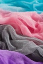 Colorful gauze background