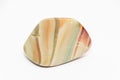 Colorful gemstone stripes in red green orange yellow and brown