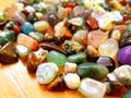 Colorful gemstones