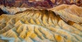 Zabriskie Point Death Valley National Park Royalty Free Stock Photo