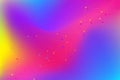 Colorful geometric abstract background fluid liquid wavy gradient flowing dynamic shapes. Modern trendy background for Royalty Free Stock Photo