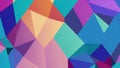 Colorful Geometric Background Royalty Free Stock Photo