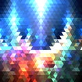 Colorful geometric background, abstract triangle Royalty Free Stock Photo