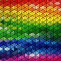 Colorful geometric background, abstract triangle Royalty Free Stock Photo