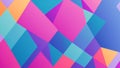 Colorful Geometric Background Royalty Free Stock Photo