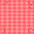 Colorful geometric background in pink