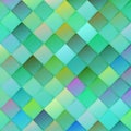 Colorful geometric background with rhombus on blurred gradient b