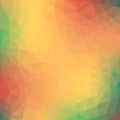 Colorful geometric background with triangles.