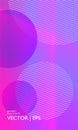 Colorful geometric gradient. Purple background with light reflex and shine. Deep blue color. Glass surface effect. Floodlight and Royalty Free Stock Photo
