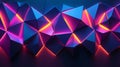 Colorful geometric low polygon background Royalty Free Stock Photo