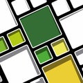 Colorful geometric modern Mondrian style background