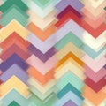 Colorful Geometric Pattern with Overlapping Triangles and Shapes Royalty Free Stock Photo
