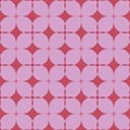 Colorful geometric seamless pattern print background design.