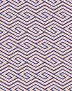 Colorful geometric seamless pattern with symmetric zigzag ornament Royalty Free Stock Photo