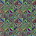 Colorful geometric striped mosaic tile pattern background