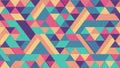 Colorful geometric triangular pattern background for presentations and designs Royalty Free Stock Photo