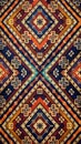 Colorful Geometric Tribal Pattern Background Royalty Free Stock Photo