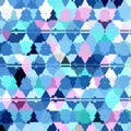 Colorful Geometrical Abstract Design For Background, Wallpaper, Decorations, Digital Paper Design, Web,Textile And More Uses.