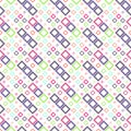Colorful geometrical abstract diagonal square pattern background Royalty Free Stock Photo